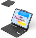 EIP Hyperkeys Keyboard for iPad 11th (A16) 2025 / 10th 2022 Generation Magic Keyboard with Customizable Shortcuts Full-Area Control Trackpad Pen Sleeve Cantilever Stand 7-Color Backlight