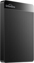 UnionSine 500GB Ultra Slim Portable External Hard Drive HDD-USB 3.0 for PC Mac Laptop PS4 Xbox one Xbox 360-(Black)