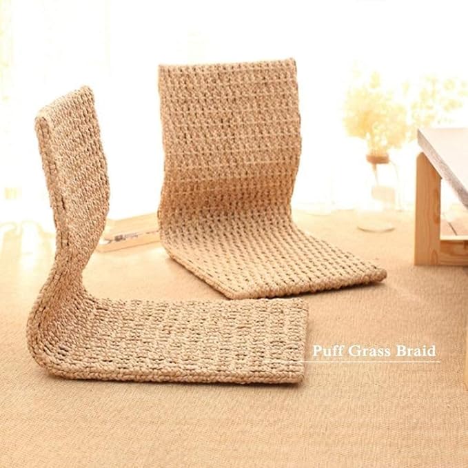 Tables Bay Window Stool Backrest Lazy Sofa Chair Floor Chair Bedroom Dormitory Bed with Legless Japanese Gaming Chair (Color : #1)