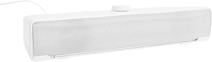 Focket Computer Speaker USB Powered PC Speakers Wired 3D Stereo Desktop Speakers with Breathing Lights Dual for Laptops Phones Tablets
