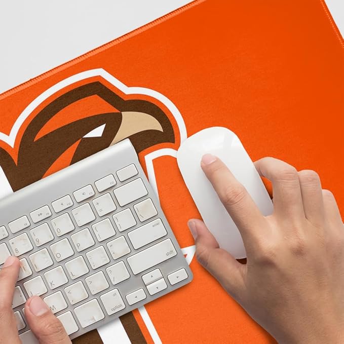 Bowling Green Primary Logo Large Gaming Mouse Pad Desk Mat with Stitched Edges Non-Slip Base for Gamer Home and Office 31.5 x 15.7