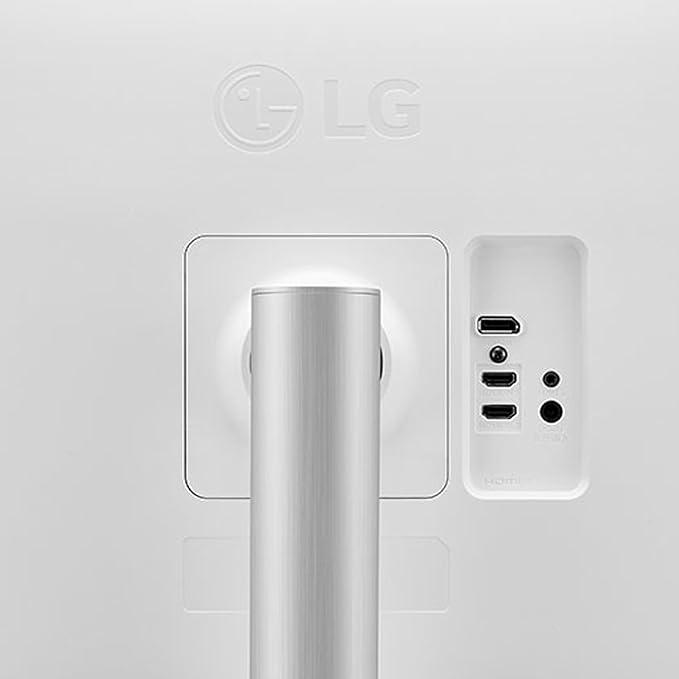 LG 27UP650K-W 27-inch Ultrafine 4K UHD (3840 x 2160) IPS Computer Monitor 60Hz 5ms DisplayHDR 400 Reader Mode Flicker Safe HDMI DisplayPort Tilt/Height/Pivot Adjustable Stand White