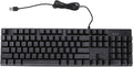 Wired Mechanical Keyboard: 104 Keys Blue Switch Backlit Keyboard with 8 Types of Backlit Illumination for Gaming and Office