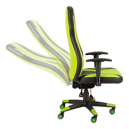 Norwood Commercial Furniture Magnitude XL Big and Tall Gaming Chair 300lb Weight Capacity Office Desk and Esports Chair Green (NOR-UTH3050GN-SO)