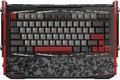 Black Diamond RT Hall Effect Magnetic Gaming Keyboard 75% 0.04mm Accuracy 8k Polling Rate 0.25ms Latency Leaf Spring Mount Mechanical Feel Custom Fixed-Wall Magnetic Switch Shadow Crimson