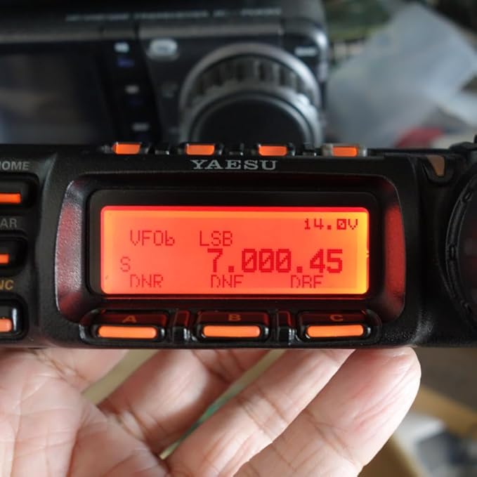 Full Pixels for YAESU FT-857/857D LCD Replacement Part 'Zebra Stripes' Issue Full Pixels