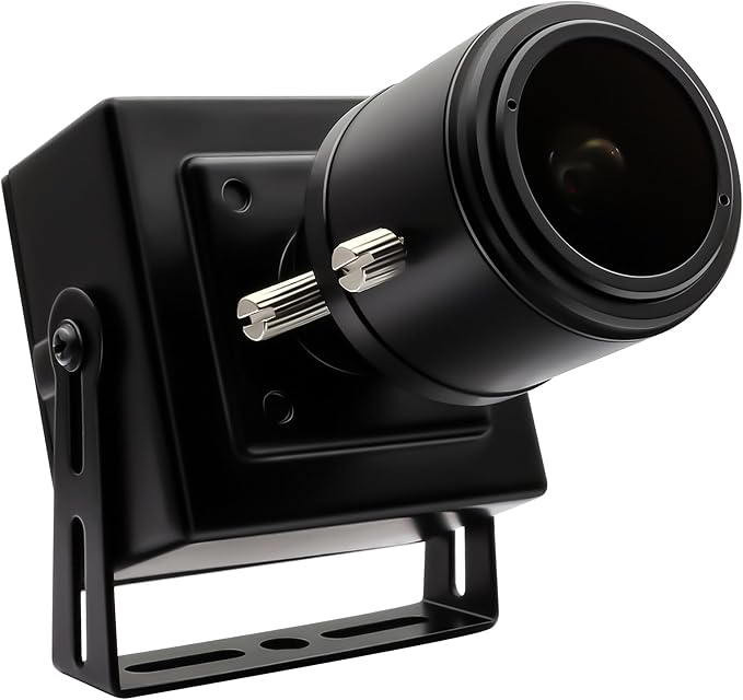 1.3MP Low Light USB Camera with CS Manual Zoom 2.8-12mm 4X Lens AR0130 0.01Lux Night Vision Camera 960p Industrial Camera with UVC Plug-and-Play for Windows Linux Android and Mac OS