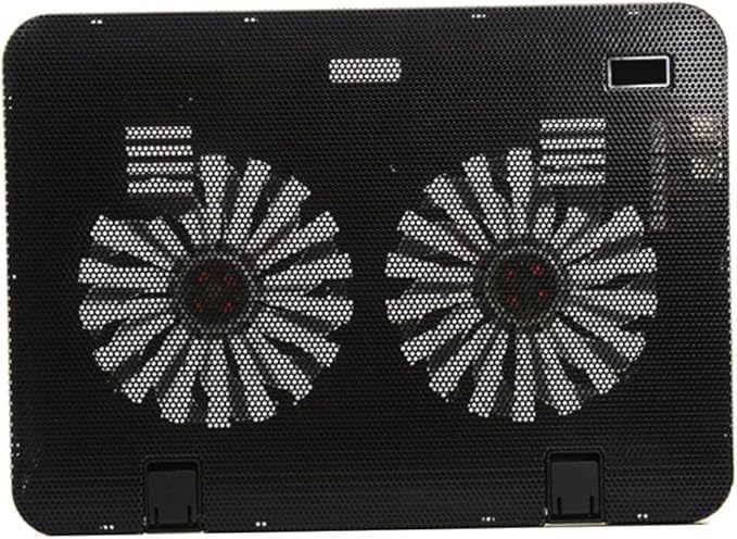 Laptop Cooling Pad USB Powered Notebook Cooler Fan for Laptops Ergonomic Design Strong Heat Dissipation Energy Saving Cooling Mat