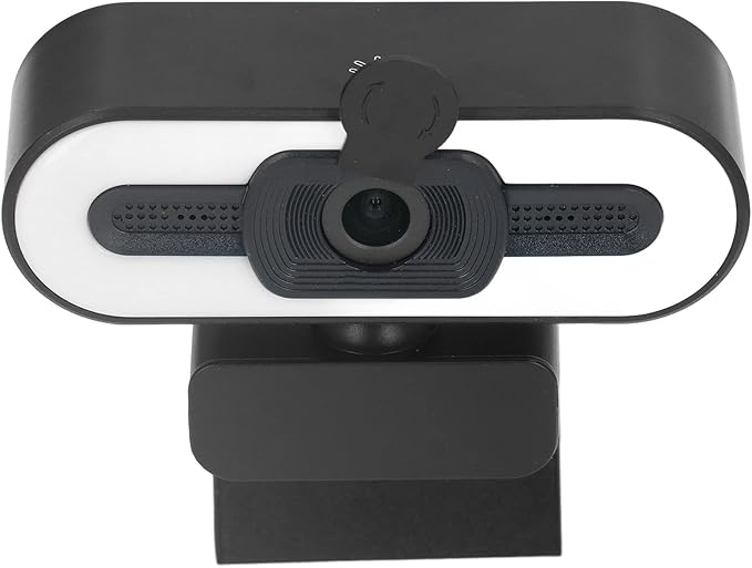Web Camera 1080P HD with Auto Focusing Noise Reduction Easy Installation for Desktop and Laptop - Full HD Clarity Plug and Play Ideal for Video Conferencing and Webinars