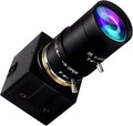 5mp USB Camera with Zoom 2.8-12mm Lens Webcam Variable Focus PC Camera Mini UVC USB2.0 USB with Camera for Computer Manual Zoom Close-up Camera Industrial Varifocal Web Camera for Raspberry Pi Laptop