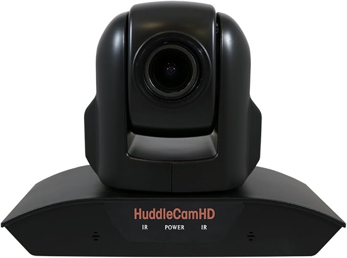 HuddleCamHD USB Conference Cameras with PTZ Control - Webcams for Zoom Video Conferencing (3X w/Audio White)