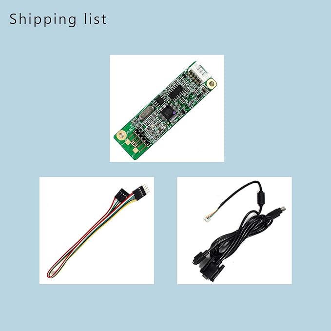 VSDISPLAY Resistive LCD Touch Panel Controller Resistive Touch Screen Driver (5-Wire RS232 kit)