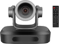 AI Tracking Powered 4K UHD 10X Optical Zoom PTZ Camera Webcam for Live Streaming and Professional Meeting System Zoom Meeting Skype OBS Streaming Webcam with Built-in Mic for PC/Mac/Laptop