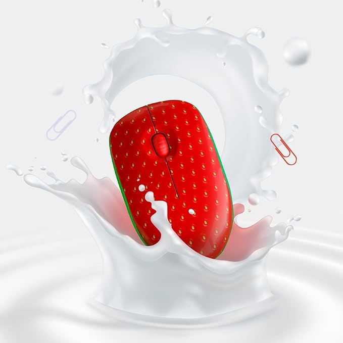 Very Berry Wireless Computer Mouse