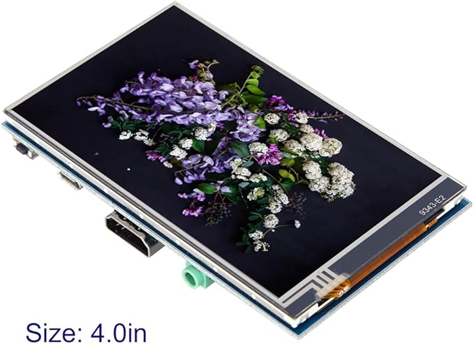 4 inch LCD Display DC 5V IPS HD Display Screen HDMI Display 4-Inch Screen Resistive Touch for Raspberry Pi