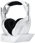 Logitech G Astro A50 X Multi-Platform Wireless Gaming Headset + Base Station for PS5/Xbox/PC: PLAYSYNC Video &amp Audio Switcher HDMI 2.1 4K 120Hz VRR &lt24bit/48kHz 24hr Battery 2.4GHz &amp BT