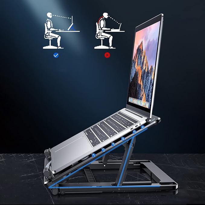 Laptop Cooling Fans Portable Stand Holder for Folding Heat Dissipation Holder Helper Cooler Cooling Pad Gaming Fan White Quiet