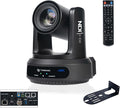4K NDI PTZ Camera 60FPS 4KP60 AI Auto-Tracking 20X Optical Zoom Video Conference Camera 1/1.8 UHD CMOS 8.42MP with USB 3G-SDI HDMI LAN Outputs POE Live Streaming for Church Worship Conference Events