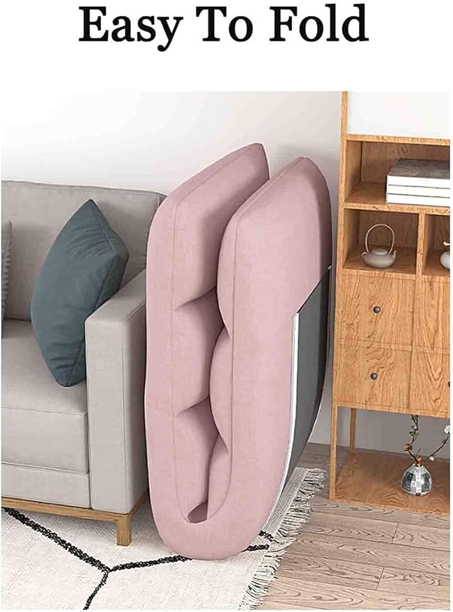 Floor Chair Adjustable 6 Angles Padded Floor Game Seating Back Support Floor Recliner Fold Flat for Meditation Reading Watching Adult Kid (Color : Yellow)