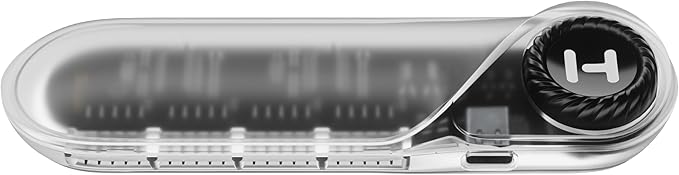 Hyte Powered Internal USB Hub - 4 USB 2.0 Output Headers Motherboard USB 9Pin Extension Extra-Strength Magnets and Adhesive Strip Included Modern Internal Expansion - Crystal