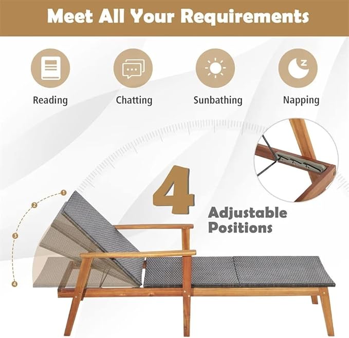 Office Chair Gaming Chair Computer Chair 2 Piece Chair Recliner Recliner Adjustable Acacia Wood
