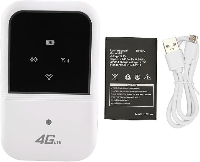 aqxreight 4G Mobile WiFi Hotspot 3G 4G HIGH Speed Support 10 Users Lightweight Mini LTE Portable Router for Laptop Cell Phone The Africa is to Usage WiFi Speed Portable Asia Band HIGH