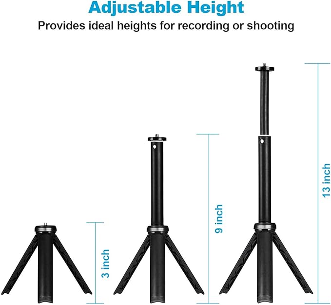 NexiGo 60FPS 1080P Webcam Kits N980P HD Web Camera with Microphone 120 Degrees Wide-Angle Software Control Lightweight Mini Tripod Extendable Stand for Zoom/Skype/Teams