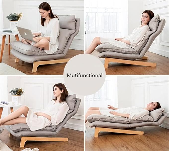 Office Chair Gaming Chair Computer Chair Lounge Chair Furniture Upholstery Reclining Leisure Video Gaming Floor Chair Adjustable Single Couch Chaise