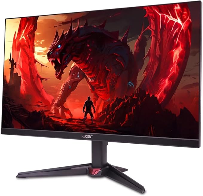 Acer Nitro VG270X 27 FHD IPS Monitor with 0.5ms Response Time Anti-Glare Flicker Free 200 Hz Refresh Rate Displayport HDMI Black (UM.HV0AA.101) 2 Pack w/DKZ Hub &amp ErgoFlexy Dual Mount Arms
