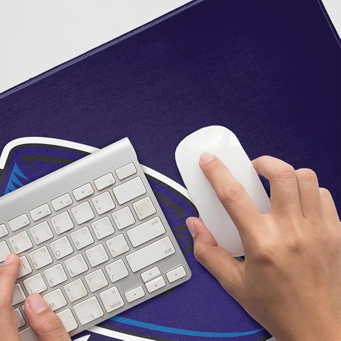 UC Santa Barbara Primary Logo Large Gaming Mouse Pad Desk Mat with Stitched Edges Non-Slip Base for Gamer Home and Office 31.5 x 15.7