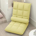 NaKeah Floor Chair with Back Support Folding Sofa Chair with 5 Adjustable Position Padded Sleeper Bed Couch Recliner Floor Gaming Chair Meditation Chair for AdultsG