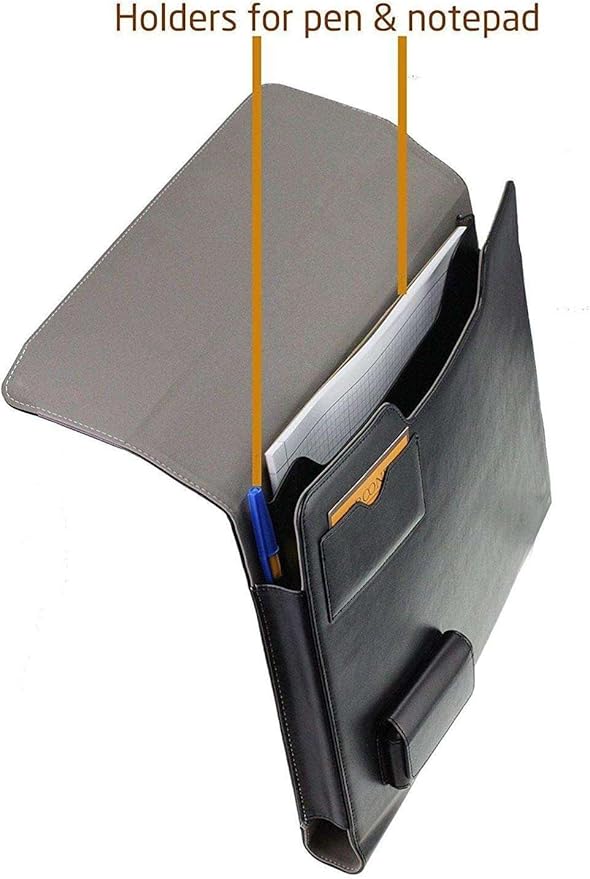Leather Graphics Tablet Folio Case Compatible with XP-Pen Deco Fun L 10 x 6 Inch Graphic Drawing Tablet
