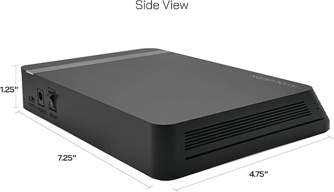 Avolusion PRO-X USB 3.0 External Hard Drive for WindowsOS Desktop PC/Laptop - (10TB) (Renewed)
