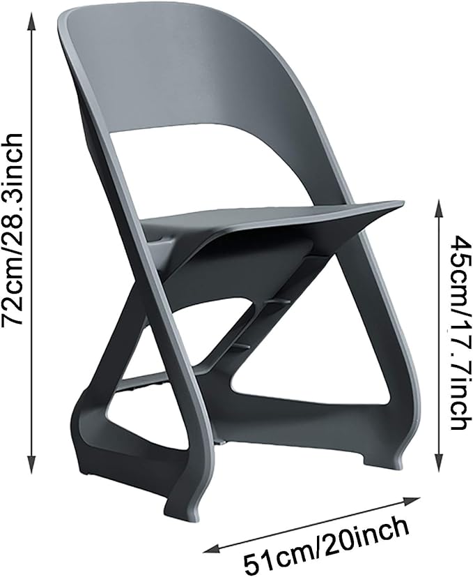 Office Chair Gaming Chair Computer Chair Modern PP Dining Chair with Not-Slip FeetMid-Back Plastic Computer Chair Lounge Chair for Kitchen Garden Bedroom ConferenceErgonomic Arml