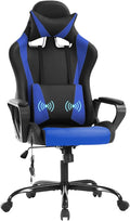 PayLessHere High Back Gaming Chair PC Computer Chair with Lumbar Support Arms Headrest Executive Racing Style Ergonomic Office Chair with Adjustable Rolling Swivel PU Leather Desk Chair