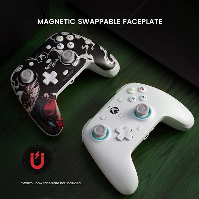 GameSir G7 SE Plud and Play Controller with Hall Effect Joysticks/Hall Trigger Anti-Drift Wired Gamepad for Xbox Series X|S Xbox One &amp Windows 10/11 3.5 mm Audio Jack - White