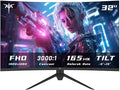 KTC 32 Inch Curved Gaming Monitor FHD 1080P 165Hz PC Monitor 1500R 122% sRGB with HDR FreeSync Premium HDMI 2.0x2 DisplayPort 1.4 VESA Compatible Tilt Adjustable Eye Care H32S17C (Renewed)