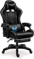 Chair Ergonomic Gaming Chair with Headrest and Breathable Skin-Friendly Mesh with Footrest Ergonomic Design PC Gaming Chair Desk Chair Executive (Color : Light Green Size : Dolphin Waves)
