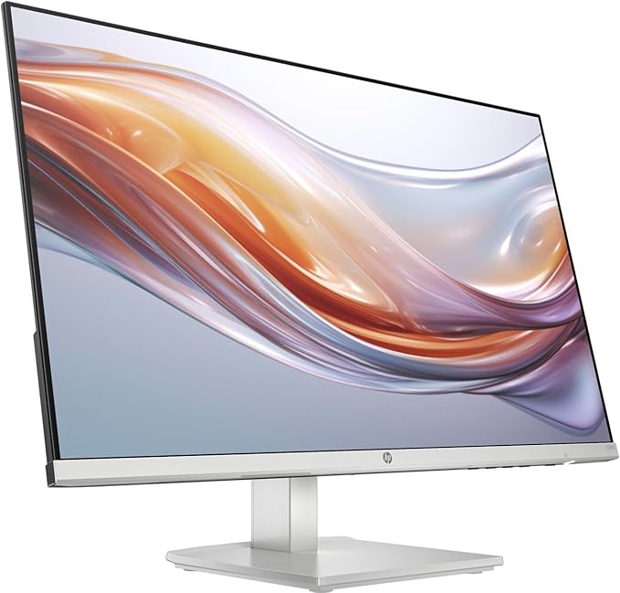 HP Series 5 524sh 24'' FHD IPS Monitor with 5ms Response Time Anti-Glare Flicker Free Low Blue Light VGA HDMI &amp Dockztorm USB Port Expander Black/Silver Color (94C19AA#ABA) 2 Pack