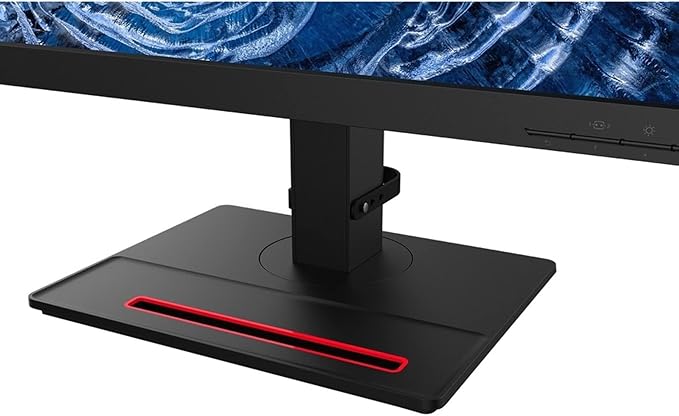 Lenovo ThinkVision T24i-20 24 Full HD WLED LCD Monitor - Raven Black in-Plane Switching (IPS) Technology - 1920 x 1080 - HDMI - VGA - DisplayPort - USB Hub HDMI