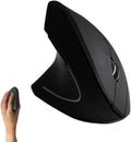 Urby Left Handed Mouse Vertical Left Handed Ergonomic Wireless Mouse Ideal for Lefty Users Gaming &amp Office Use Compatible with Windows/macOS/iPadOS. Black