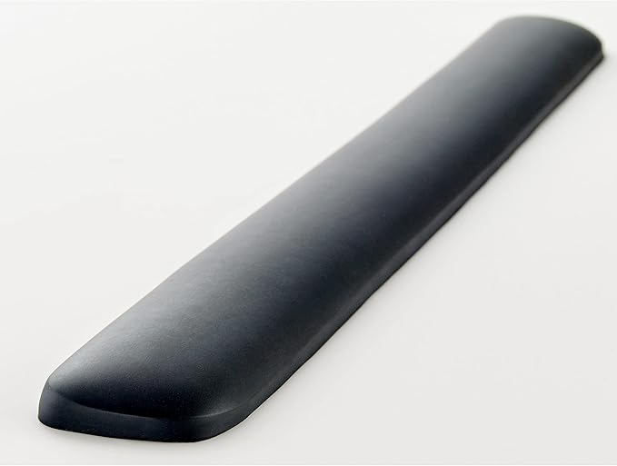 3M Gel Wrist Rest for Keyboards Soothing 3M Gel Technology and Satin Smooth Cover for All Day Comfort and Support Durable and Easy to Clean 19 Black (WR85B)