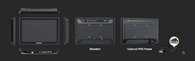 LILLIPUT FA1019/C 10.1 1500 NITS high brightness FHD 1000:1 HDMI/VGA Supports 4K 30Hz with Flip image function for Teleprompter (FA1019C+VESA STAND)