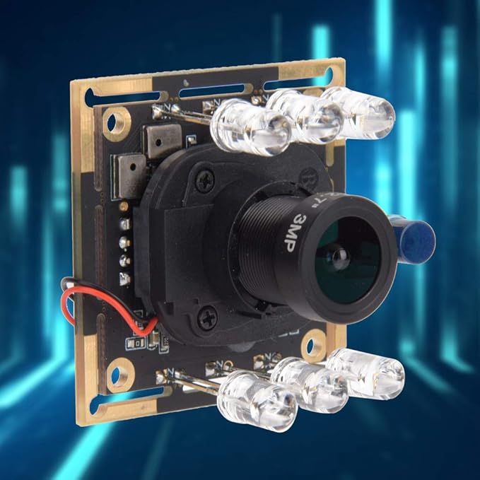USB Camera Module HD OV2710 Chip IR Cut Automatic Switching 1920x1080 30fps 94 Degree Wide Angle for Security Surveillance and Video Conferencing