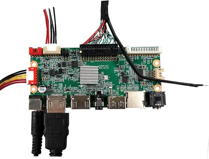 VSDISPLAY 28 28 Inch DV280FBM-NB2 1920x360 IPS LCD Screen Outdoor High Brightness Long Strip Display with USB SD Controller Board