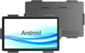 GreenTouch 27 Inch Open-Frame Touchscreen LCD Monitor -Android All in one Computer with RK3566 RAM 4G &amp ROM 32G - Capacitive PCAP -1920x1080-16:9-Black - Front IK08/IP65