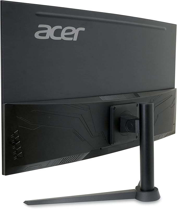 acer Nitro 31.5 Inch WQHD 2560 x 1440 1500R Curved PC Gaming Monitor | AMD FreeSync | Up to 180Hz Refresh | 1ms VRB | Speakers | One Display Port 1.4 &amp Two HDMI 2.0 | XZ320QU S3bmiiphx