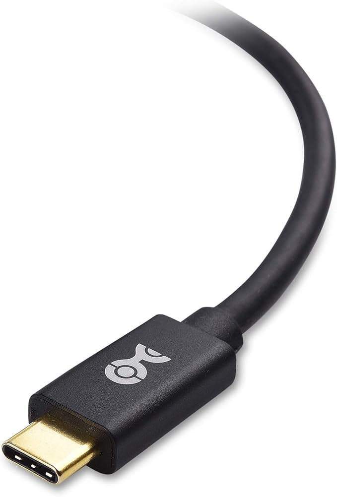 Cable Matters Aluminum USB C to HDMI VGA Adapter for Surface Pro 7 MacBook Pro Dell XPS 13 and More - Thunderbolt 4 / USB4 / Thunderbolt 3 Port Compatible