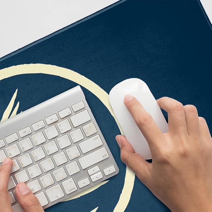 Game of Thrones Arryn Sigil Large Gaming Mouse Pad Desk Mat with Stitched Edges Non-Slip Base for Gamer Home and Office 31.5 x 15.7