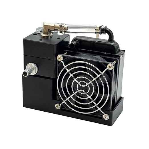 Miniature Water Cooling Set for Laptops Mobile Devices Efficient Heat Reduction Quiet Operating Easy Install Liquid Cooled